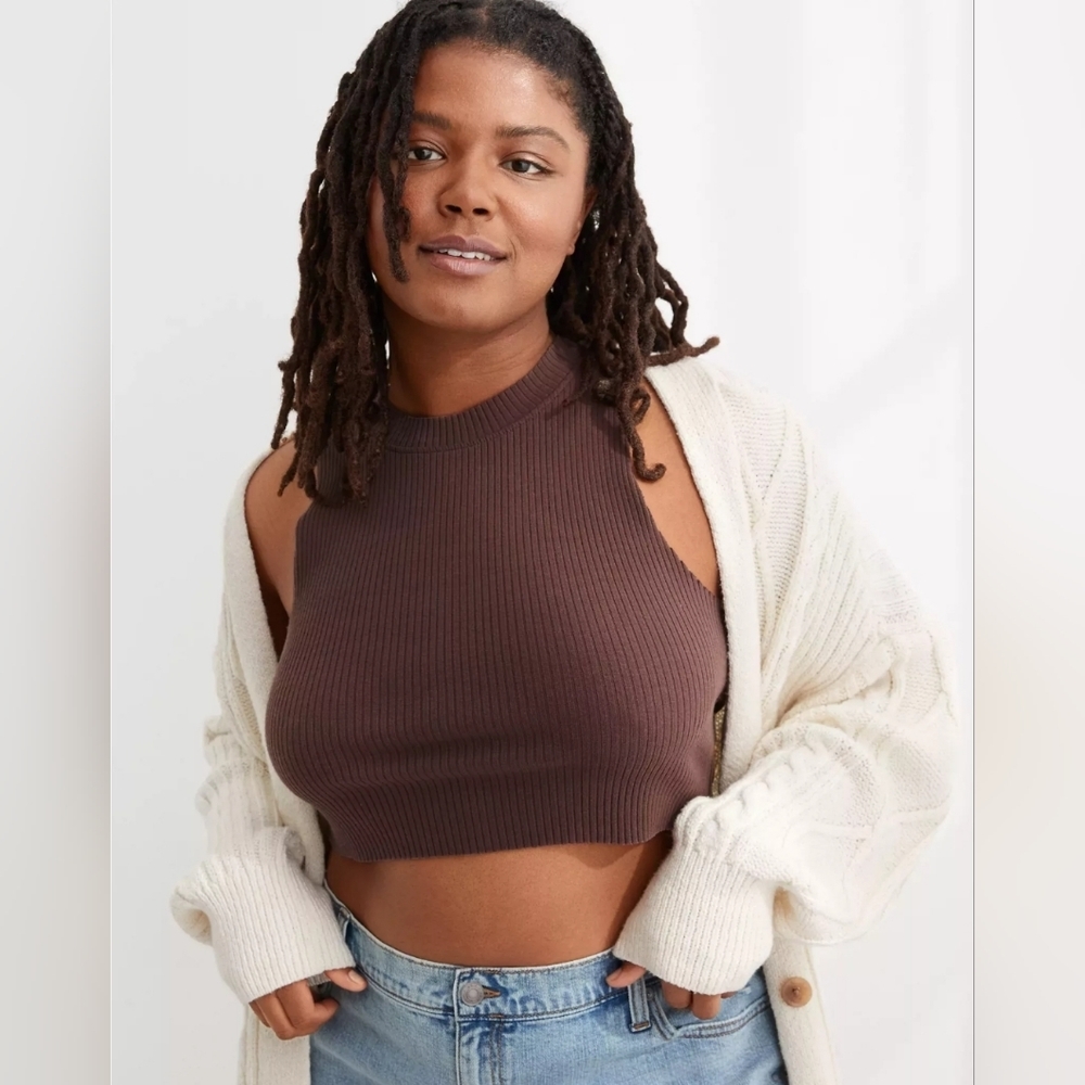 aerie- Rebel Cropped Tank